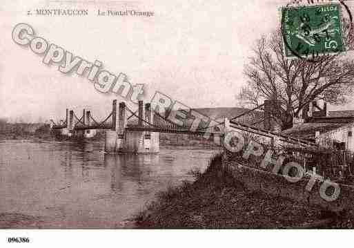 Ville de MONTFAUCON, carte postale ancienne Ville de MONTFAUCON, carte postale ancienne