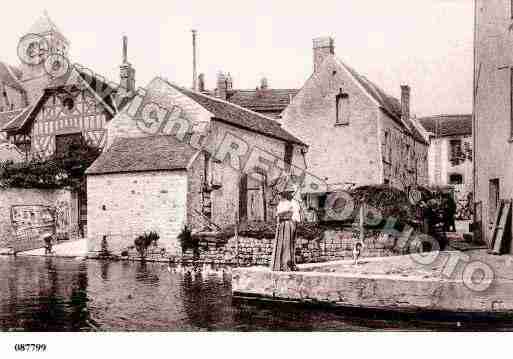 Ville de MONTIGNYSURLOING, carte postale ancienne