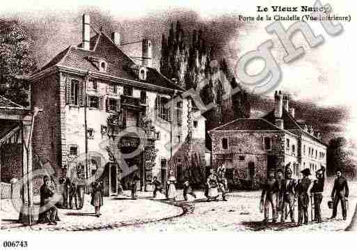 Ville de NANCY, carte postale ancienne