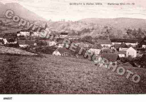 Ville de NEUBOIS, carte postale ancienne