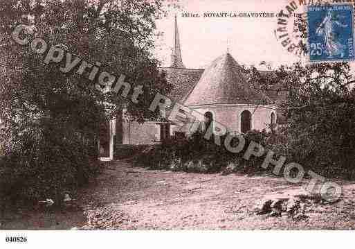 Ville de NOYANTLAGRAVOYERE, carte postale ancienne