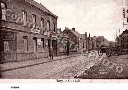 Ville de NOYELLESGODAULT, carte postale ancienne