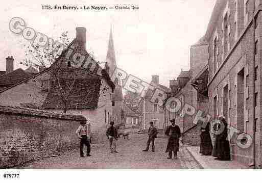 Ville de NOYER(LE), carte postale ancienne