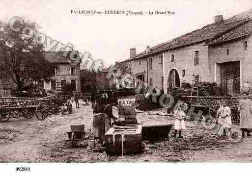 Ville de PALLEGNEY, carte postale ancienne