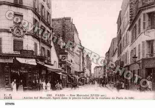 Ville de PARIS18, carte postale ancienne