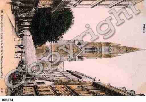 Ville de PARIS20, carte postale ancienne Ville de PARIS20, carte postale ancienne