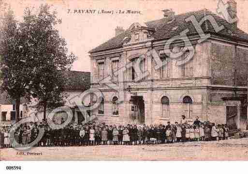 Ville de PAVANT, carte postale ancienne