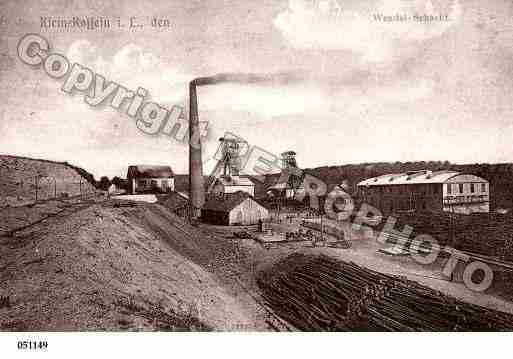 Ville de PETITEROSSELLE, carte postale ancienne