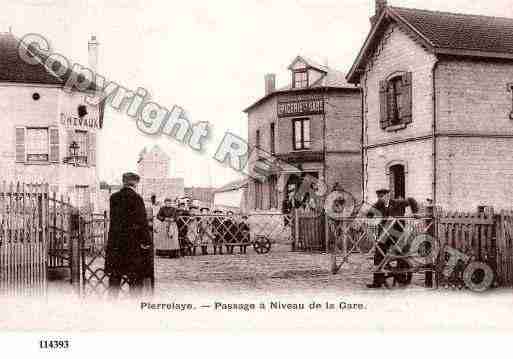 Ville de PIERRELAYE, carte postale ancienne