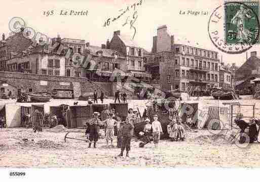 Ville de PORTEL(LE), carte postale ancienne