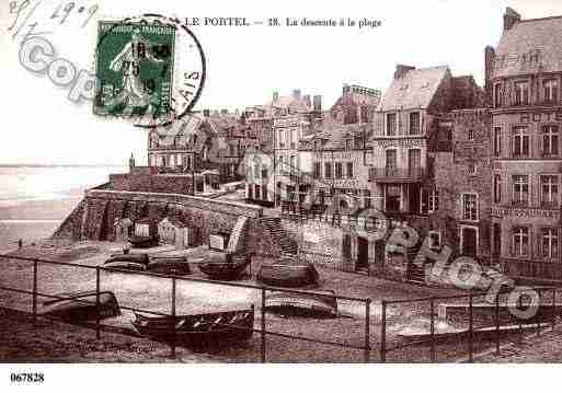 Ville de PORTEL(LE), carte postale ancienne