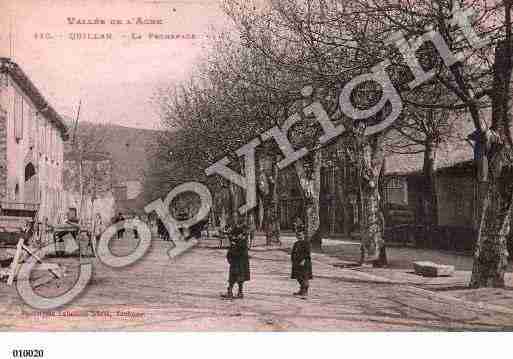 Ville de QUILLAN, carte postale ancienne