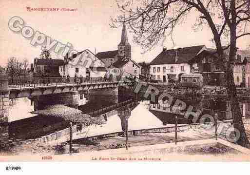 Ville de RAMONCHAMP, carte postale ancienne