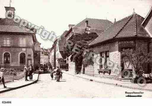 Ville de RIBEAUVILLE, carte postale ancienne