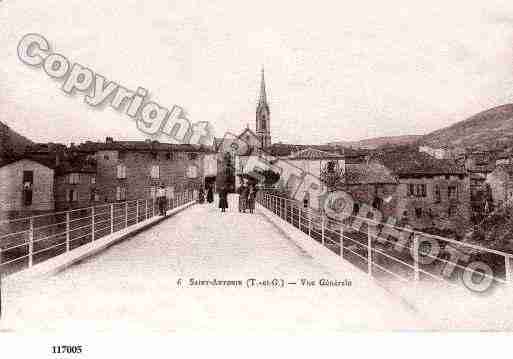 Ville de SAINTANTONINNOBLEVAL, carte postale ancienne