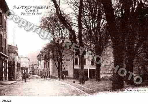 Ville de SAINTANTONINNOBLEVAL, carte postale ancienne