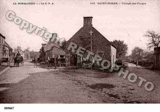 Ville de SAINTBOMERLESFORGES, carte postale ancienne