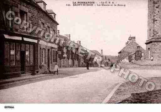 Ville de SAINTBOMERLESFORGES, carte postale ancienne