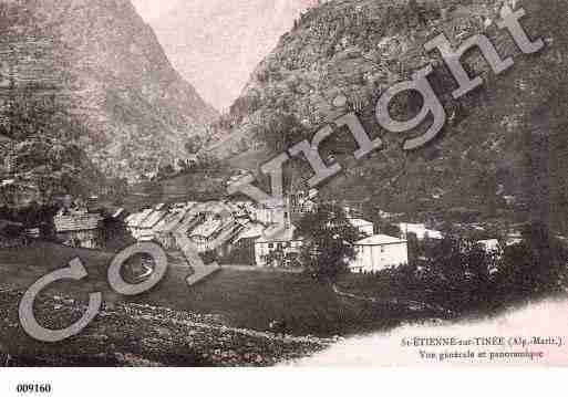 Ville de SAINTETIENNEDETINEE, carte postale ancienne