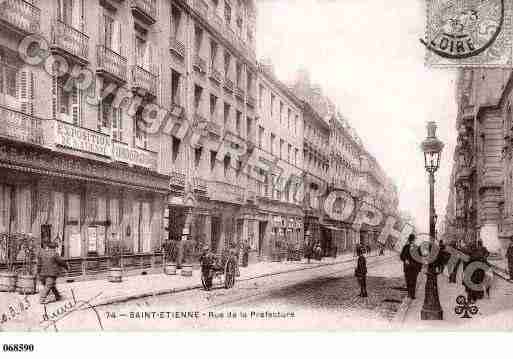 Ville de SAINTETIENNE, carte postale ancienne