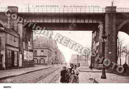 Ville de SAINTETIENNE, carte postale ancienne