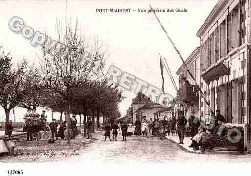 Ville de SAINTFORTSURGIRONDE, carte postale ancienne