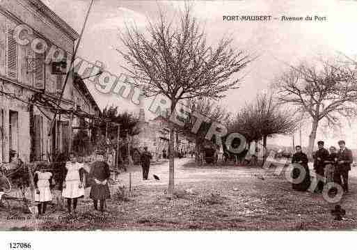 Ville de SAINTFORTSURGIRONDE, carte postale ancienne