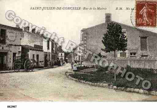 Ville de SAINTJULIENDECONCELLES, carte postale ancienne