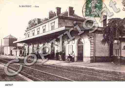 Ville de SAINTMAIXENTL'ECOLE, carte postale ancienne