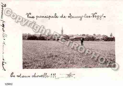 Ville de SANRYLESVIGY, carte postale ancienne