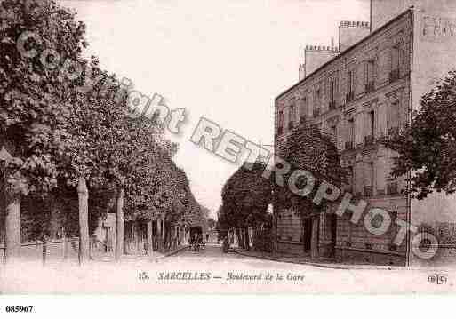 Ville de SARCELLES, carte postale ancienne