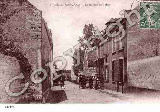 Ville de SAULXMARCHAIS, carte postale ancienne