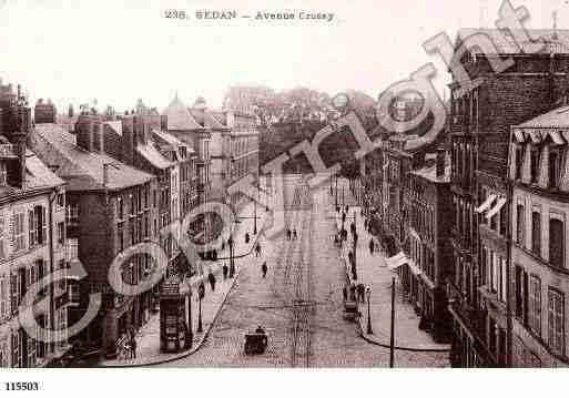 Ville de SEDAN, carte postale ancienne