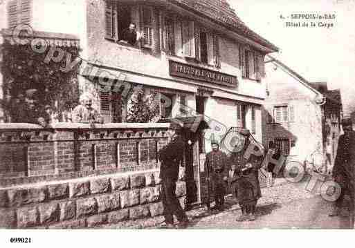 Ville de SEPPOISLEBAS, carte postale ancienne