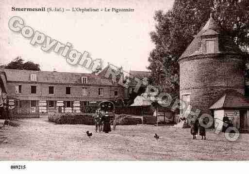 Ville de SMERMESNIL, carte postale ancienne