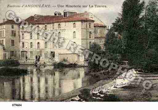 Ville de TOUVRE, carte postale ancienne