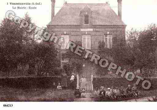 Ville de VENESTANVILLE, carte postale ancienne