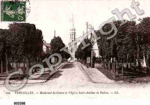 Ville de VERSAILLES, carte postale ancienne