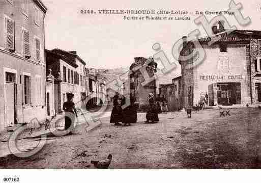 Ville de VIEILLEBRIOUDE, carte postale ancienne