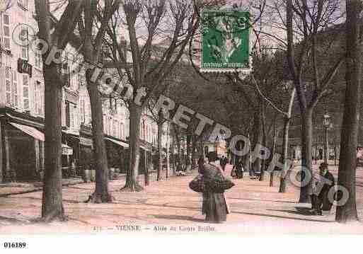 Ville de VIENNE, carte postale ancienne