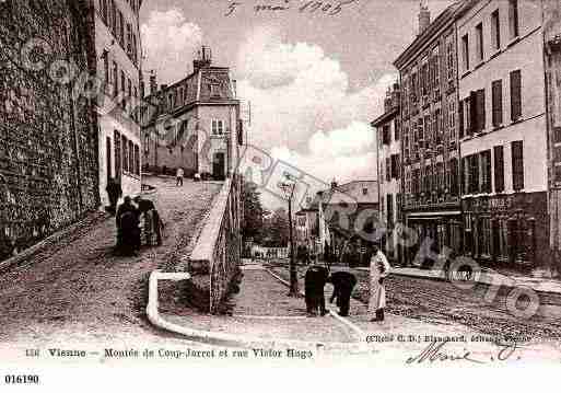 Ville de VIENNE, carte postale ancienne