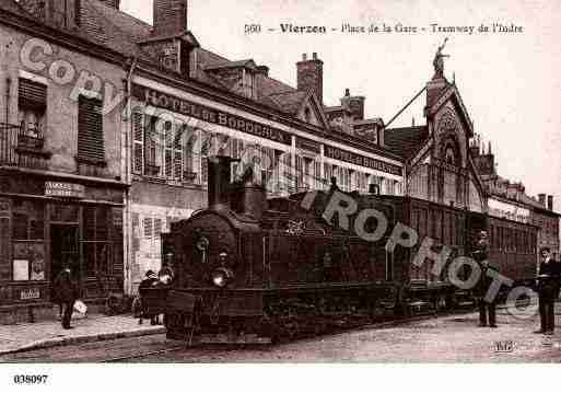 Ville de VIERZON, carte postale ancienne