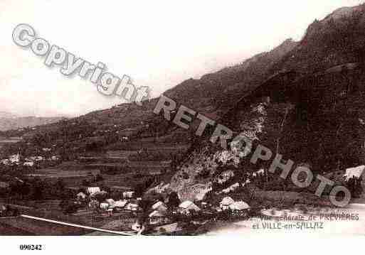 Ville de VILLEENSALLAZ, carte postale ancienne