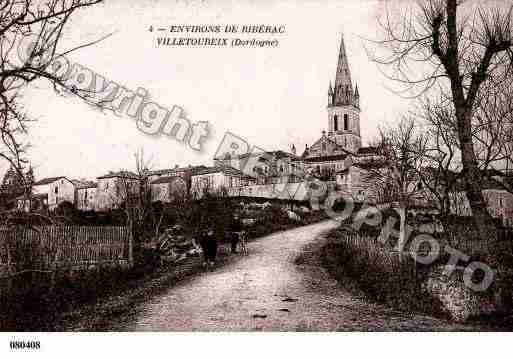 Ville de VILLETOUREIX, carte postale ancienne