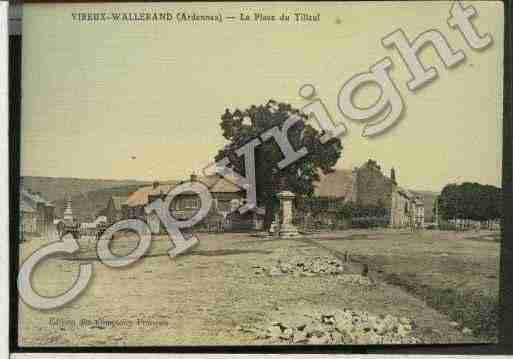 Ville de VIREUXWALLERAND, carte postale ancienne