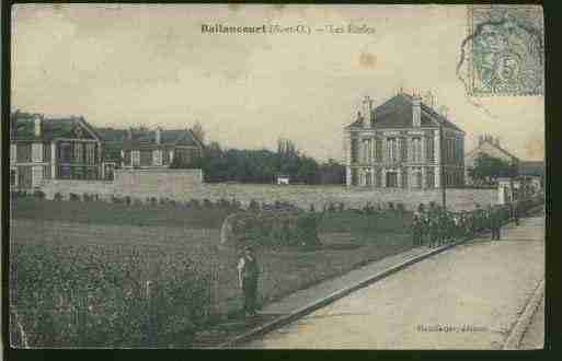 Ville de BALLANCOURTSURESSONNE, carte postale ancienne