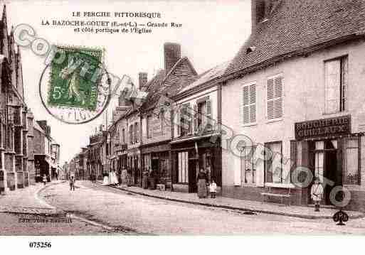 Ville de BAZOCHEGOUET, carte postale ancienne