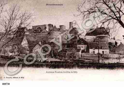 Ville de BILLY, carte postale ancienne