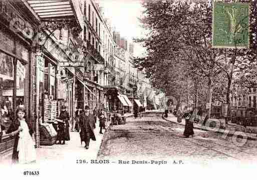 Ville de BLOIS, carte postale ancienne
