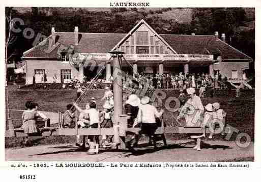 Ville de BOURBOULE(LA), carte postale ancienne